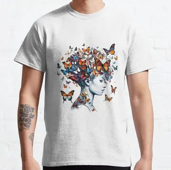 ADHD Butterfly 2023, нови тениски, Мъжки памучни тениски за почивка на Главната улица