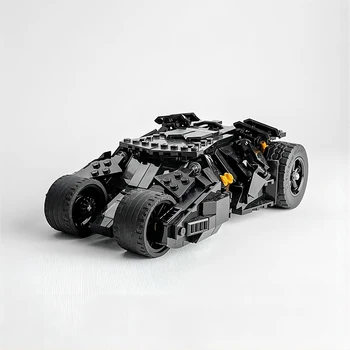 Монтаж на градивен MOC Прилеп Модел Суперавтомобил Класическа играчка за възрастни, статичен дисплей, подарък-сувенир, който е Съвместим С