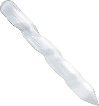 Светещ пръчка от селенового кристал WBM, высокоэнергетический на кристали за изцеление и медитация 6 инча около 15,2 см